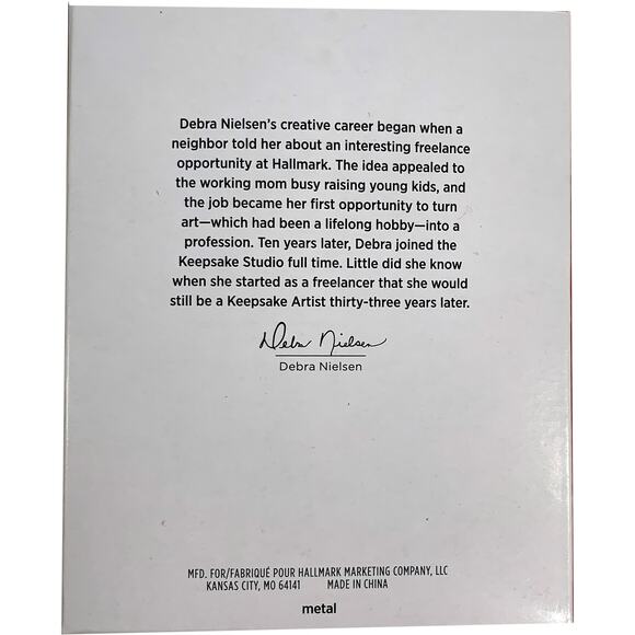 New Hallmark Keepsake "Mom You Help Me Bloom" Mother's Day Ornament New in Box - Picture 4 of 7